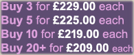 Bulk quantity pricing on this product